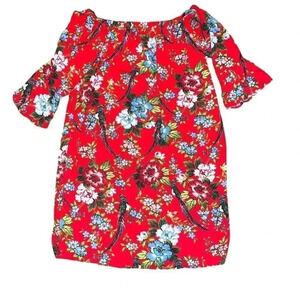 City Streets floral sheath dress
